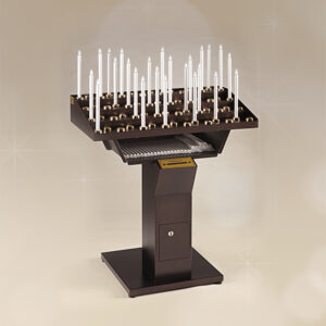 Candeliere elettrico gestuale - Modello 502 da 60 accensioni