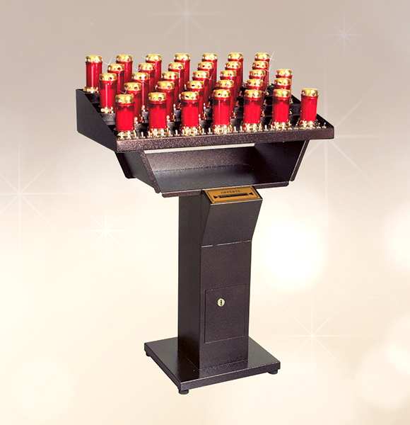 Portacero con interruttori - Modello 505 da 33 accensioni