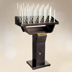 Candeliere con interruttori - Modello 506 da 48 accensioni