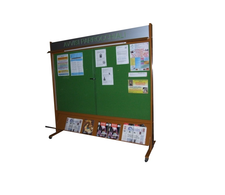 Bacheca per avvisi parrocchiali