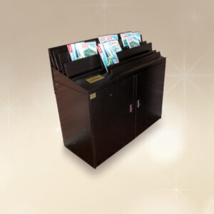 Armadio espositore Buona Stampa con cassaforte - Modello 901 con cassaforte a 1 intenzione d'offerta