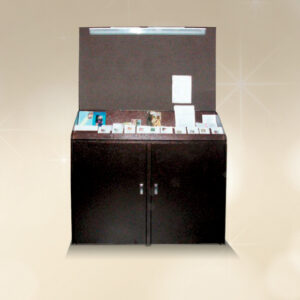 Armadio espositore Buona Stampa con bacheca - Modello 900 con bacheca e illuminazione