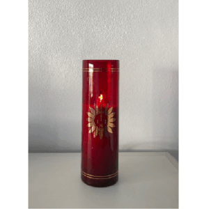 Lampada del Santissimo elettrica - Lampada perpetua effetto fiamma viva