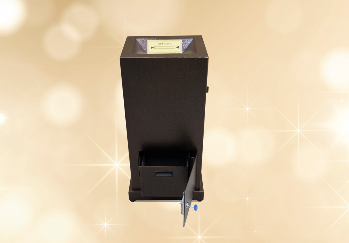 Cassaforte per Sacrestia - Modello 300 Raccoglitore offerte